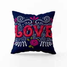 Polštář Red Love 40x40 cm | Dárek k Valentýnu | ElitniRebel.cz
