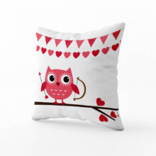 Polštář Cute Owls 40x40 cm | Dárek k Valentýnu | ElitniRebel.cz