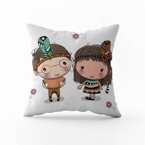 Dekorační polštář Vždy spolu Symbol věrnosti: Láska po celý rok