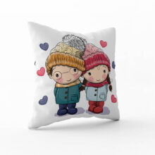 Dekorační polštář Vždy spolu Symbol věrnosti: Láska po celý rok