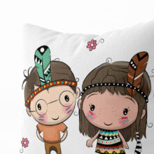 Dekorační polštář Vždy spolu Symbol věrnosti: Láska po celý rok