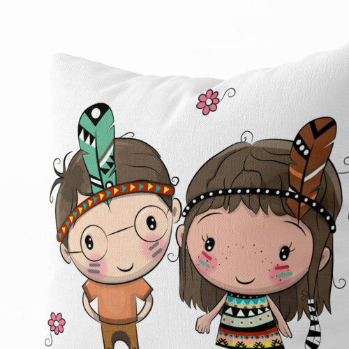 Dekorační polštář Vždy spolu Symbol věrnosti: Láska po celý rok