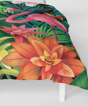 Povlečení přikrývka Plameňák | Kolekce Zvířata | ElitniRebel.cz