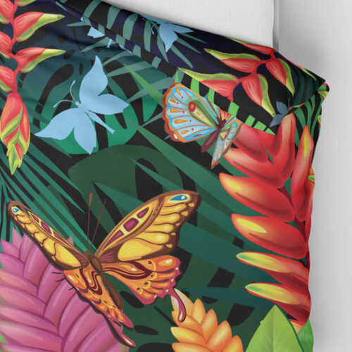 Povlečení přikrývka Motýlci v ráji | Kolekce Zvířata | ElitniRebel.cz