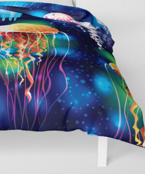 Povlečení přikrývka Zářící medúzy | Kolekce Zvířata | ElitniRebel.cz
