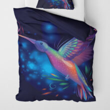 Povlečení přikrývka Kolibřík v ráji | Kolekce Zvířata | ElitniRebel.cz