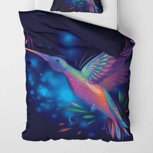 Povlečení přikrývka Kolibřík v ráji | Kolekce Zvířata | ElitniRebel.cz