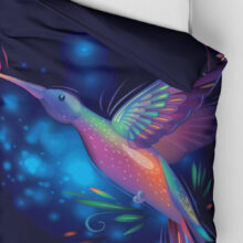 Povlečení přikrývka Kolibřík v ráji | Kolekce Zvířata | ElitniRebel.cz