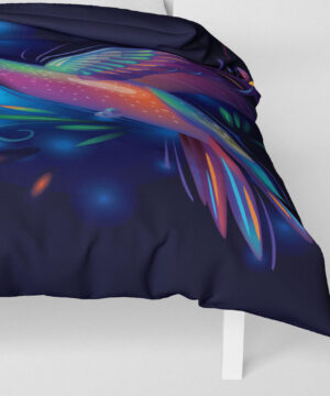 Povlečení přikrývka Kolibřík v ráji | Kolekce Zvířata | ElitniRebel.cz