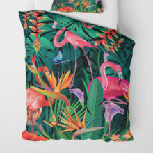 Povlečení přikrývka Plameňáci | Kolekce Zvířata | ElitniRebel.cz