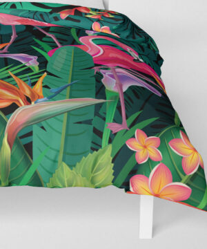 Povlečení přikrývka Plameňáci | Kolekce Zvířata | ElitniRebel.cz