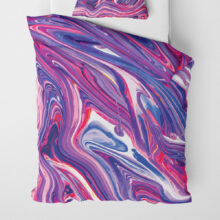 Povlečení přikrývka Blue Fire Art | Kolekce Art | ElitniRebel.cz