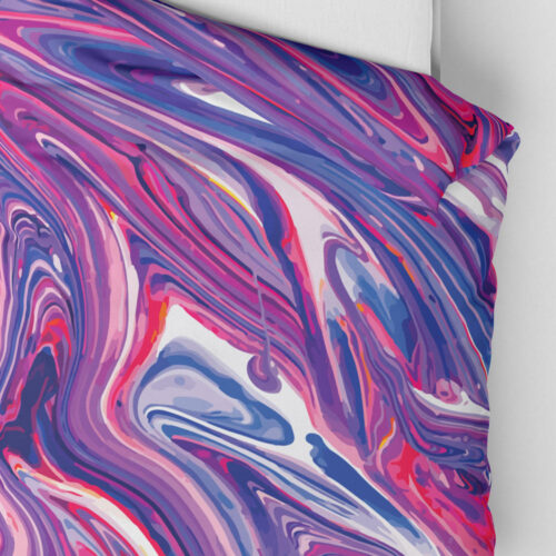 Povlečení přikrývka Blue Fire Art | Kolekce Art | ElitniRebel.cz