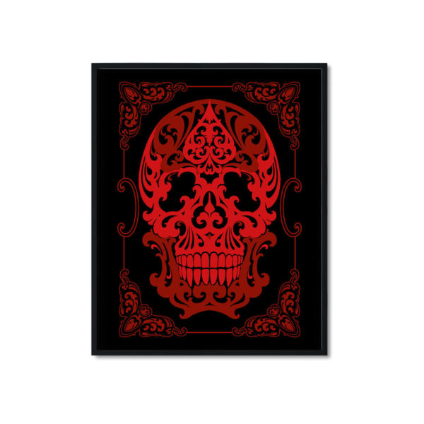 Plakát Rebel Skull | Kolekce Rock and Metal | ElitniRebel.cz