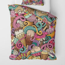 Povlečení přikrývka Zmrzlina | Kolekce Funny | ElitniRebel.cz