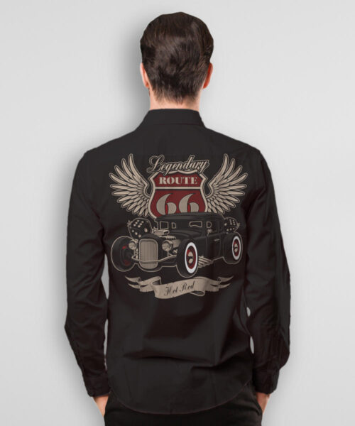 Pánská košile Route 66 | Moto kolekce | ElitniRebel.cz