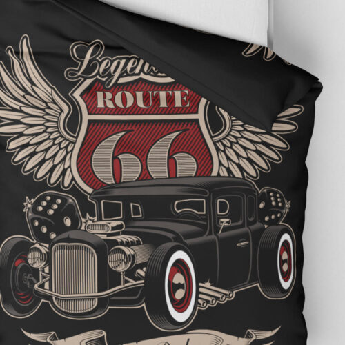 Povlečení přikrývka Route 66 | Kolekce MOTO | ElitniRebel.cz Povlečení přikrývka Route 66 | Kolekce MOTO | ElitniRebel.cz