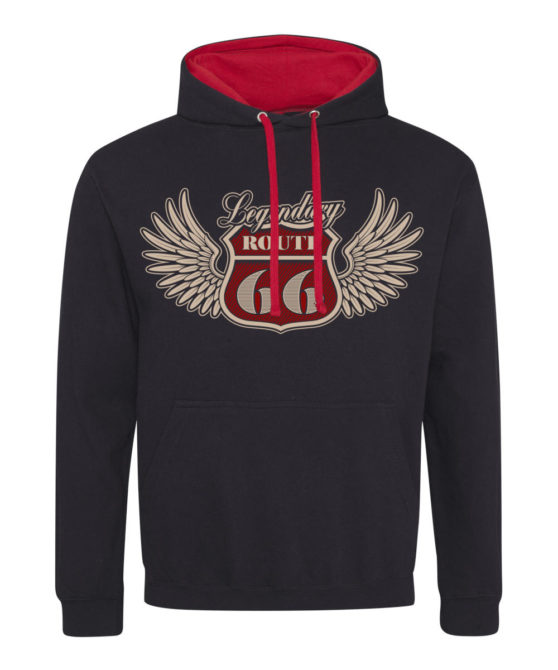 Pánská mikina Route 66 | Moto kolekce | ElitniRebel.cz
