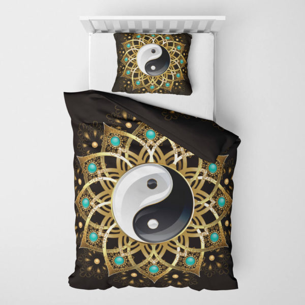 Povlečení Yin Yang Mandala (sada) | Kolekce Luxus | ElitniRebel.cz