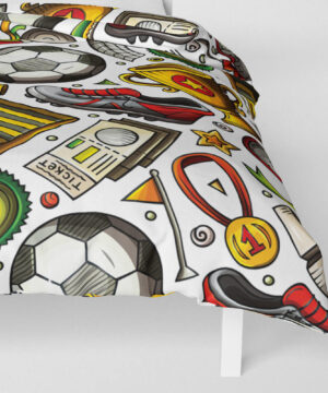 Povlečení přikrývka Fotbal (světlé) | Kolekce Funny | ElitniRebel.cz