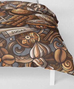 Povlečení přikrývka Kafíčko | Kolekce Funny | ElitniRebel.cz