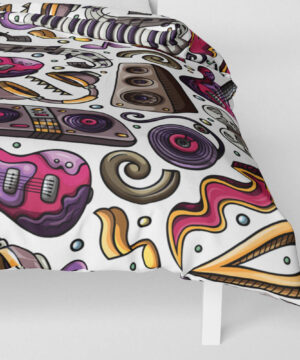 Povlečení přikrývka Rock and Roll | Kolekce Funny | ElitniRebel.cz