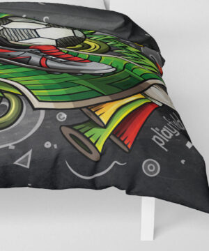 Povlečení přikrývka Fotbal (tmavé) | Kolekce Funny | ElitniRebel.cz