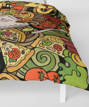 Povlečení přikrývka Pizza | Kolekce Funny | ElitniRebel.cz