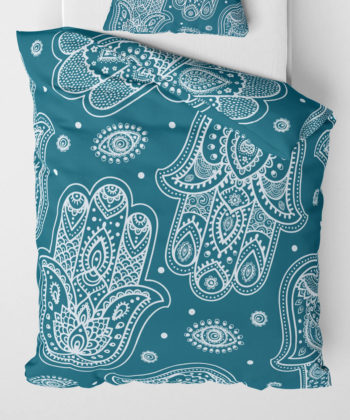 Povlečení přikrývka Hamsa | Kolekce Ornamenty | ElitniRebel.cz
