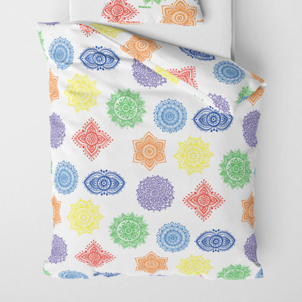 Povlečení přikrývka Čakry | Kolekce Ornamenty | ElitniRebel.cz