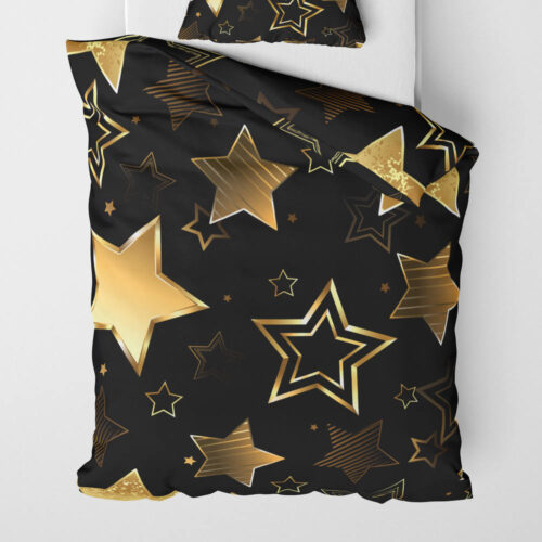 Povlečení přikrývka Golden Stars | Kolekce Luxus | ElitniRebel.cz