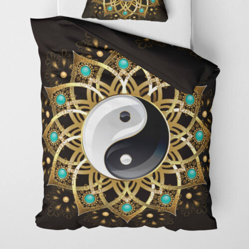 Povlečení přikrývka Yin Yang Mandala | Kolekce Luxus | ElitniRebel.cz