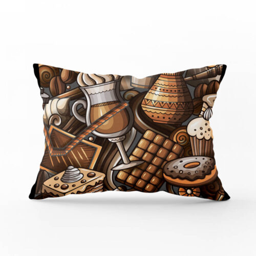 Povlak na polštář Velké Kafíčko | Kolekce Funny | ElitniRebel.cz