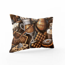 Povlak na polštář Velké Kafíčko | Kolekce Funny | ElitniRebel.cz