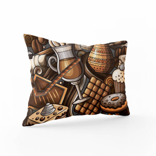 Povlak na polštář Velké Kafíčko | Kolekce Funny | ElitniRebel.cz