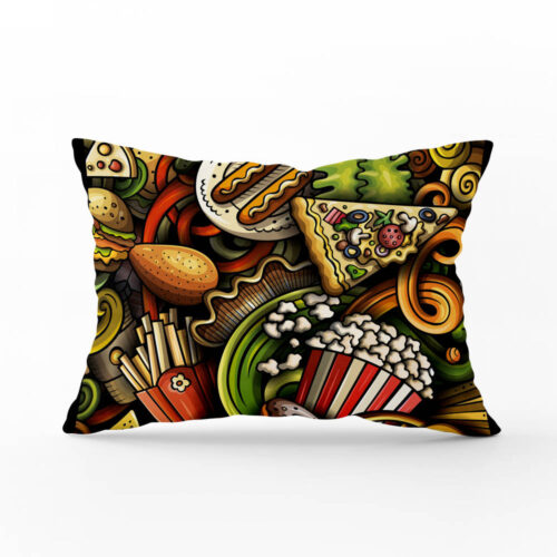 Povlak na polštář Big Popcorn | Kolekce Funny | ElitniRebel.cz