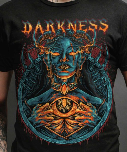 Pánské tričko Darkness | Kolekce Metal | ElitniRebel.cz