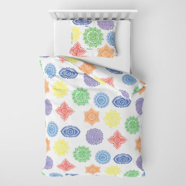 Povlečení Čakry (sada) | Kolekce Ornament | ElitniRebel.cz