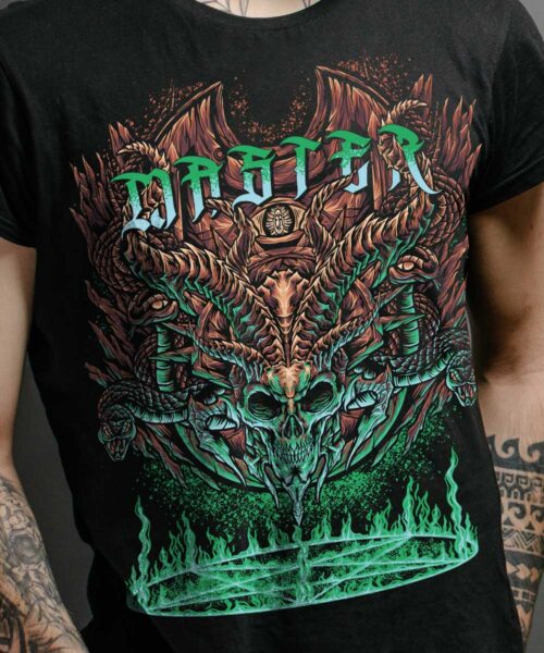 Pánské tričko The Master | Kolekce Metal | ElitniRebel.cz