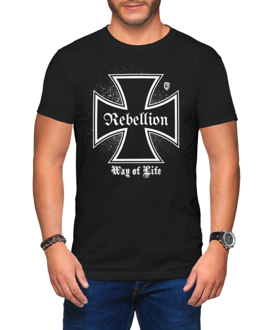 Pánské tričko Iron Cross Rebellion | Kolekce Moto | ElitniRebel.cz