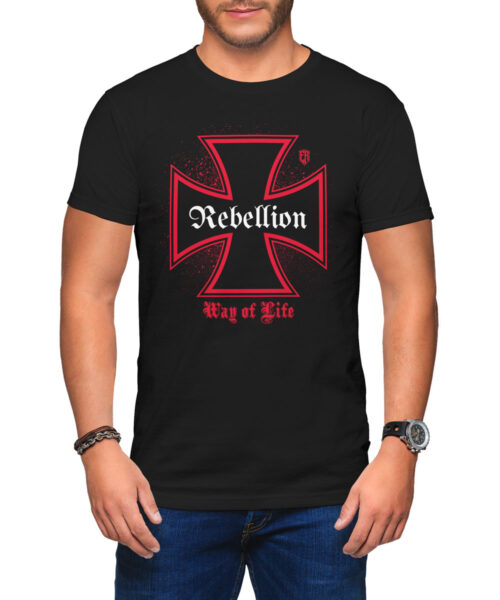 Pánské tričko Iron Cross Rebellion | Kolekce Moto | ElitniRebel.cz