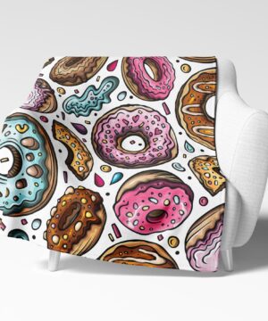 Deka Donuty (světlé) | Kolekce Funny | ElitniRebel.cz