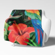 Deka Barevný papoušek | Kolekce Zvířata | ElitniRebel.cz