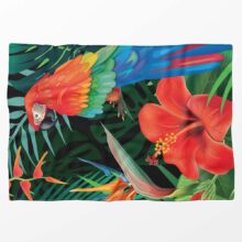 Deka Barevný papoušek | Kolekce Zvířata | ElitniRebel.cz