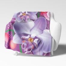 Deka Růžová orchidej | Kolekce Květiny | ElitniRebel.cz