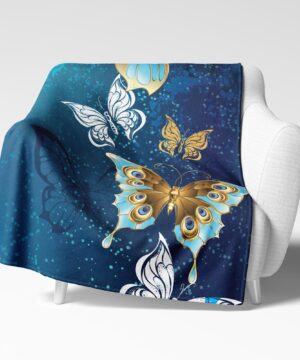 Deka Blue Butterflies | Kolekce Luxus | ElitniRebel.cz