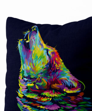 Dekorativní polštář Vlk | Kolekce Zvířata | ElitniRebel.cz