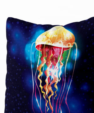 Polštář Zlatá medůza | Kolekce Zvířata | ElitniRebel.cz