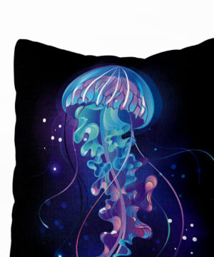 Polštář Zářící medůza | Kolekce Zvířata | ElitniRebel.cz