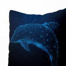 Polštář Delfín | Kolekce Zvířata | ElitniRebel.cz